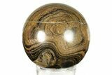 Polished Stromatolite (Greysonia) Sphere - Bolivia #264398-1